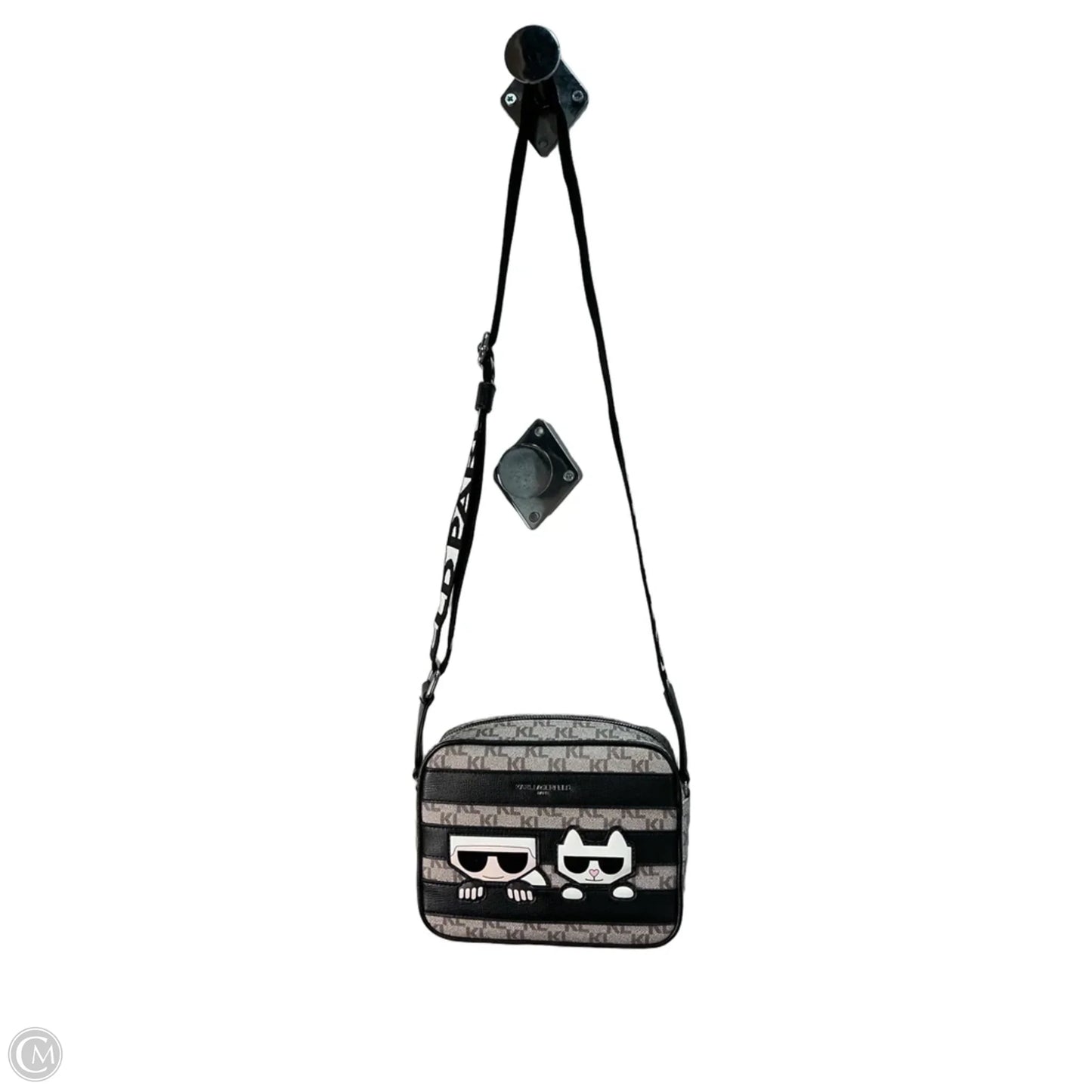 Crossbody Designer By Karl Lagerfeld, Size: Medium