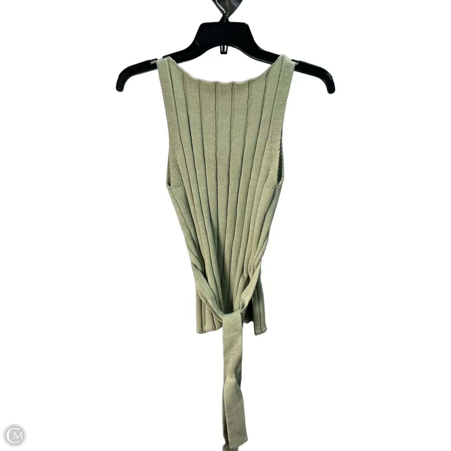 Top Sleeveless By En Saison In Green, Size: Xs