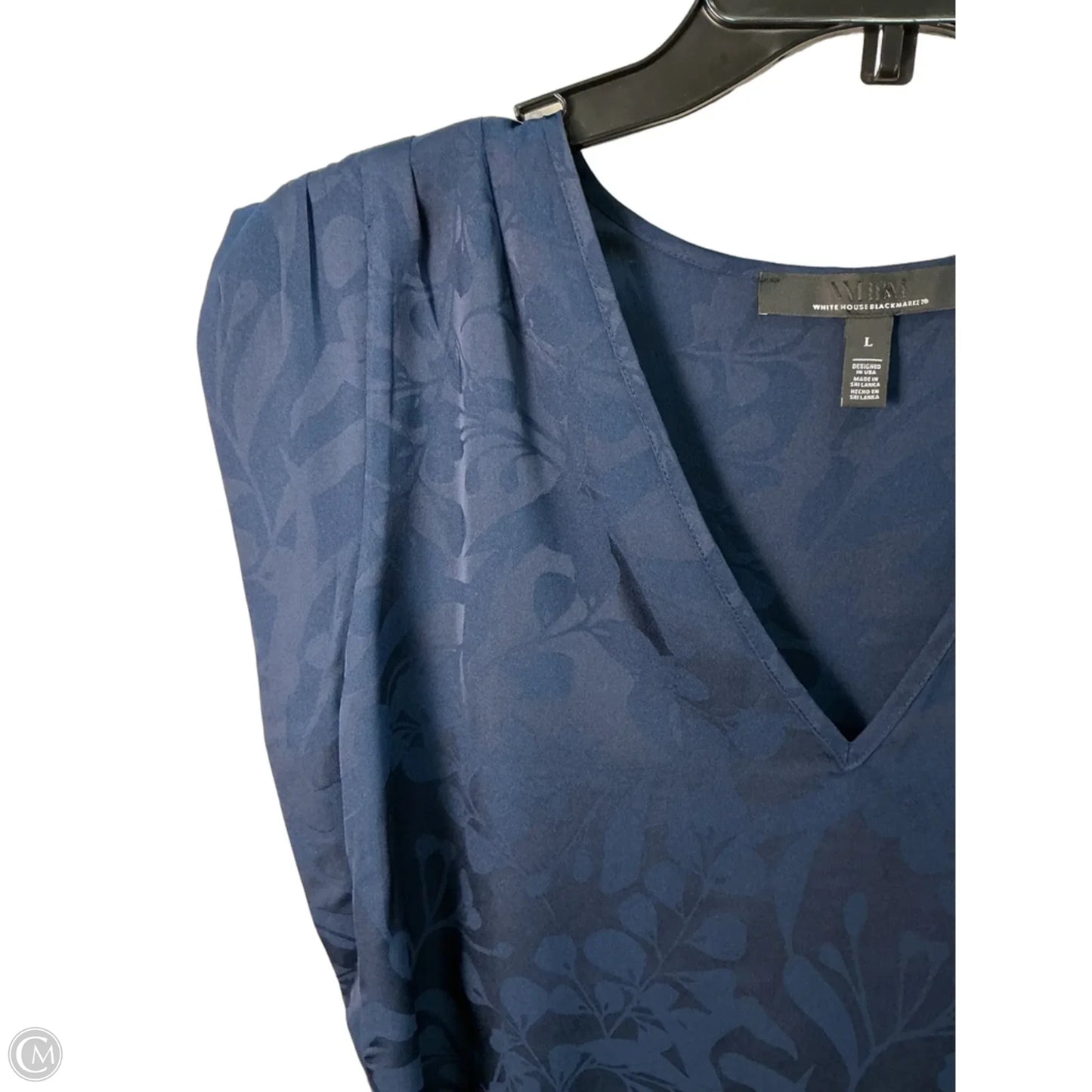 Top Sleeveless By White House Black Market In Blue, Size: L