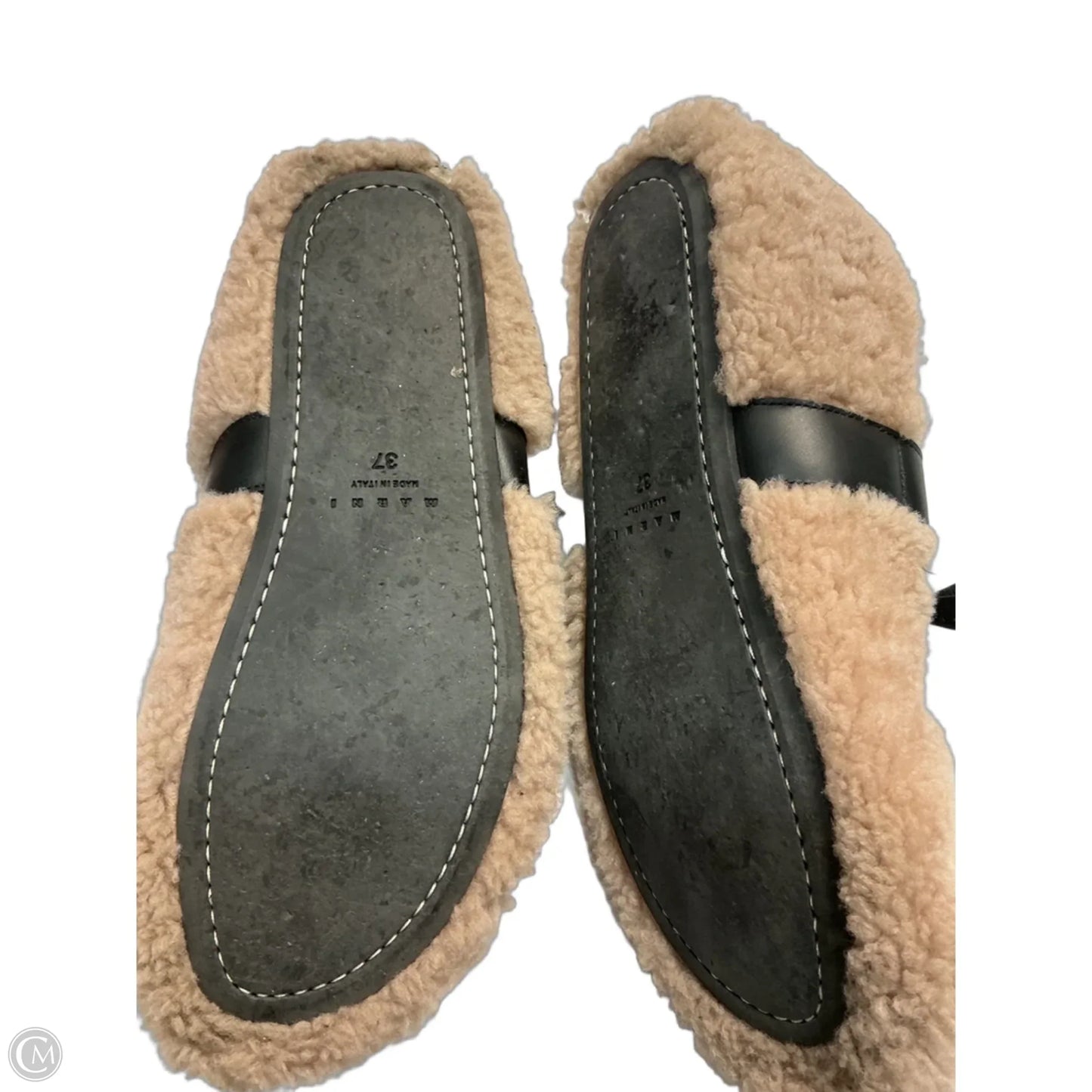 Slippers Designer By Marni In Tan, Size: 7