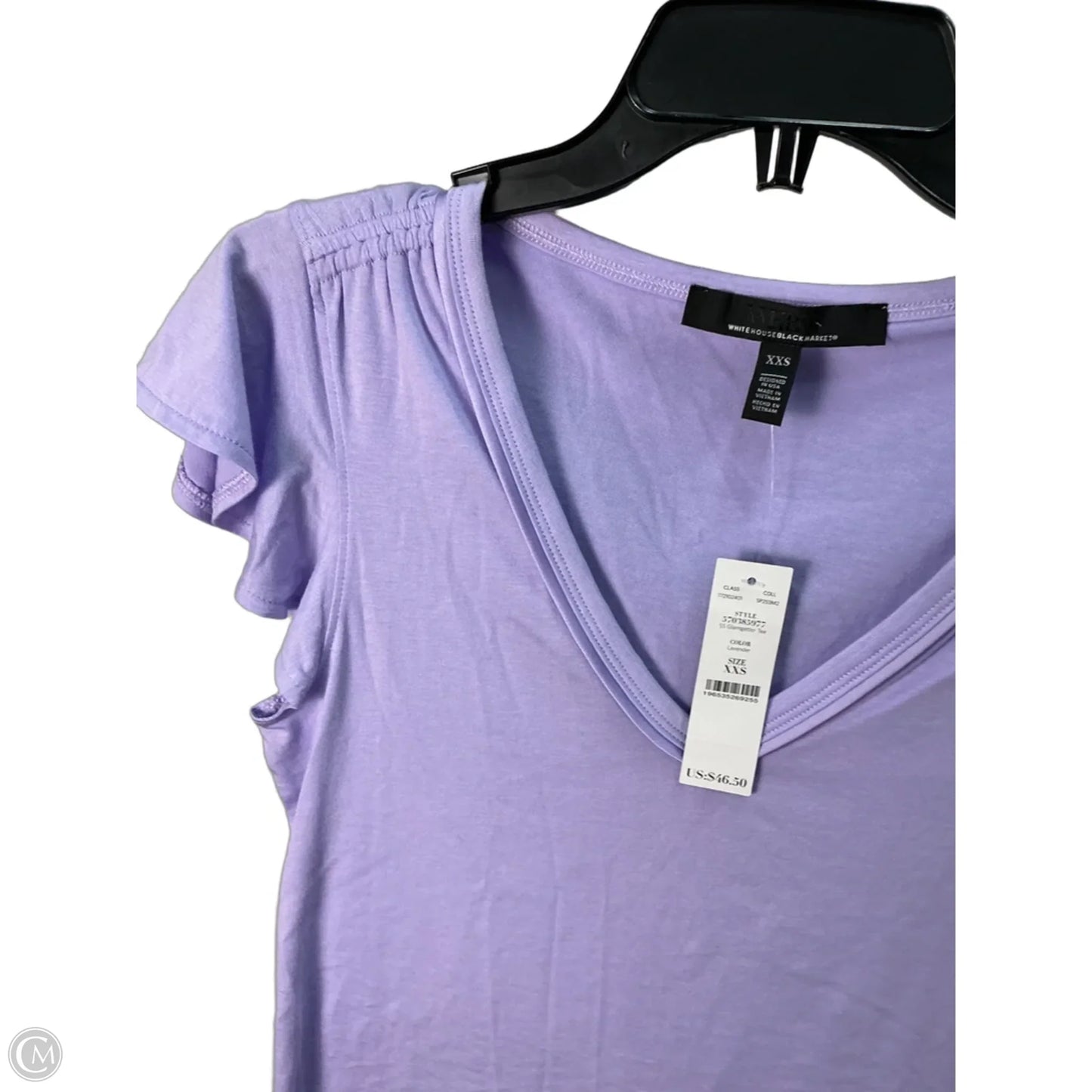 Top Sleeveless By White House Black Market In Purple, Size: Xs