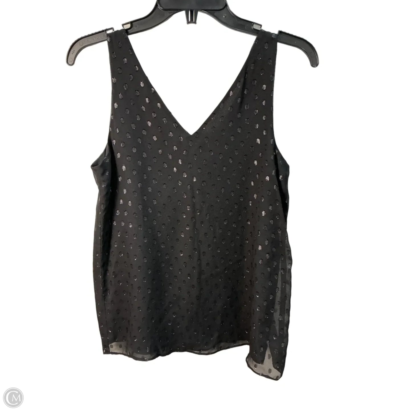 Top Sleeveless Designer By Lilly Pulitzer In Black, Size: Xs