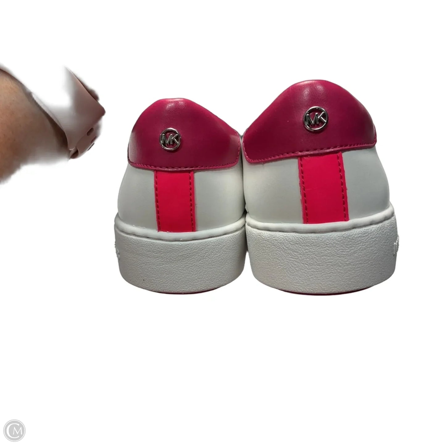 Shoes Sneakers By Michael By Michael Kors In Pink & White, Size: 11