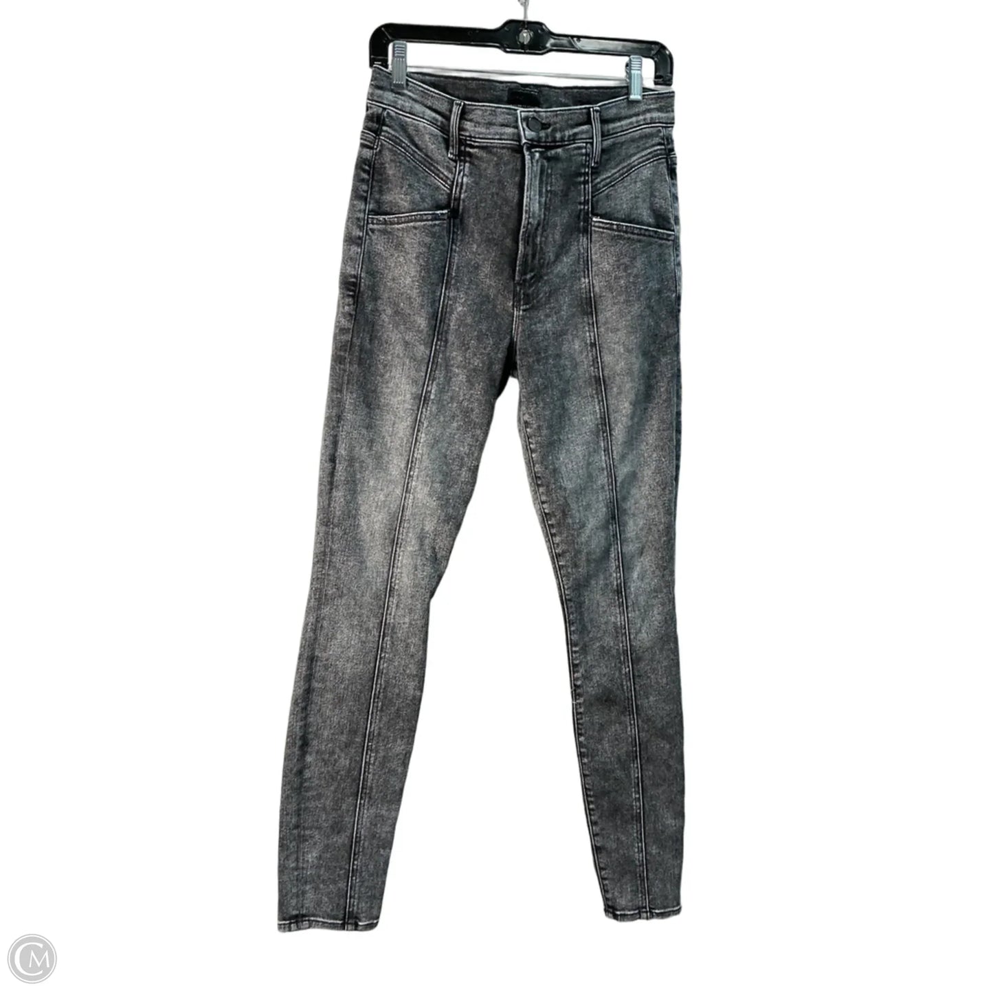 Jeans Skinny By Mother In Black, Size: 6