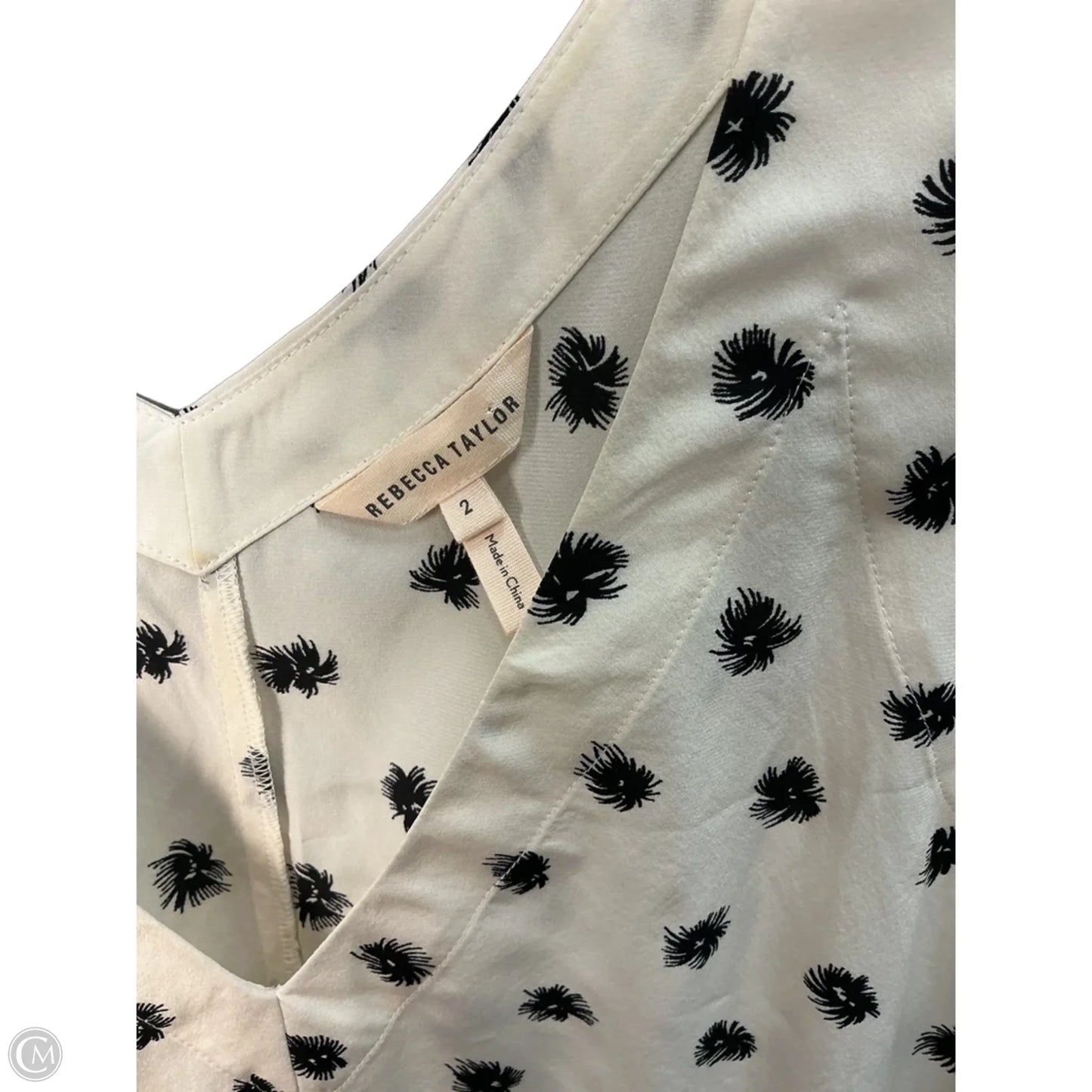 Top Sleeveless By Rebecca Taylor In Beige, Size: Xl