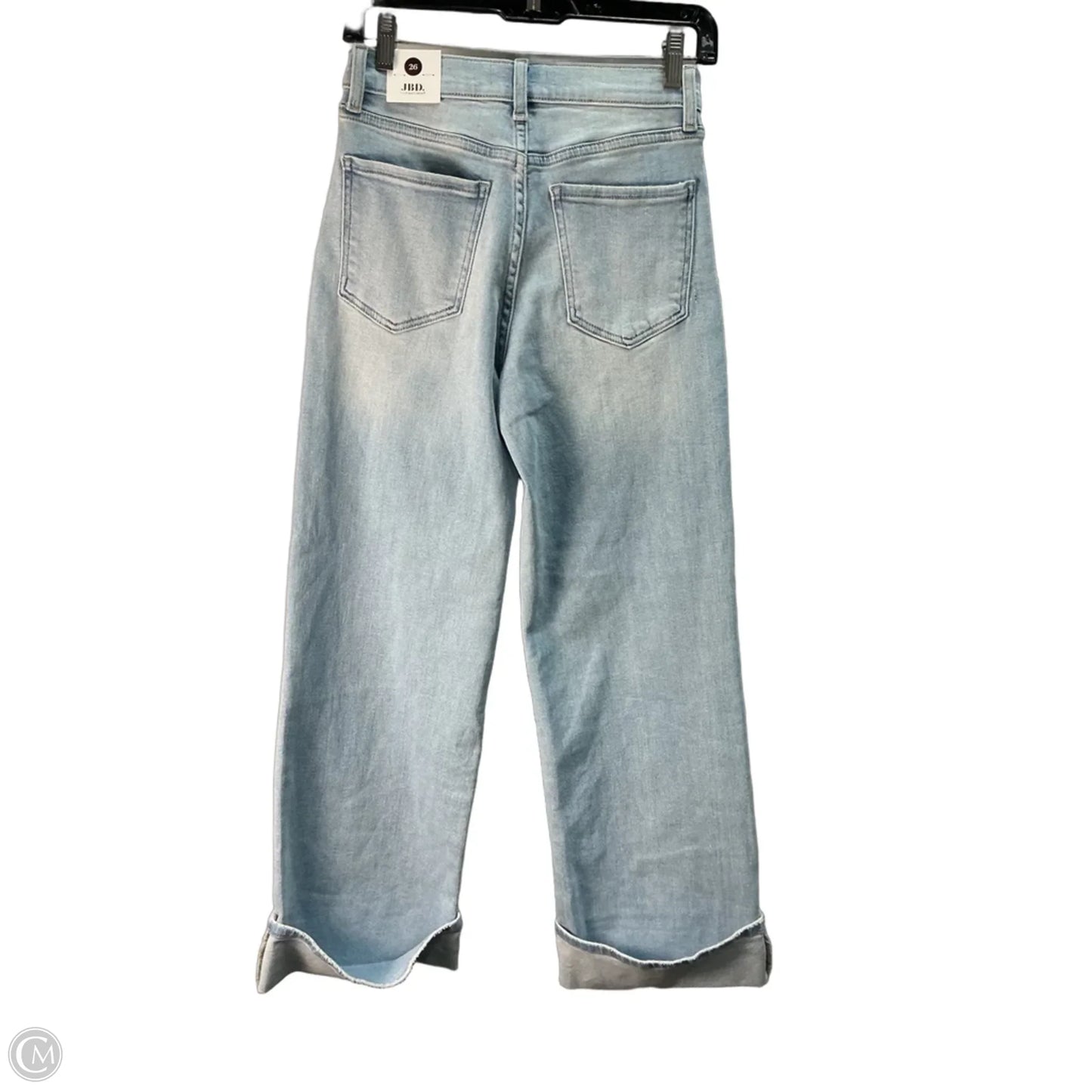 Jeans Wide Leg By Jbd In Blue Denim, Size: 4