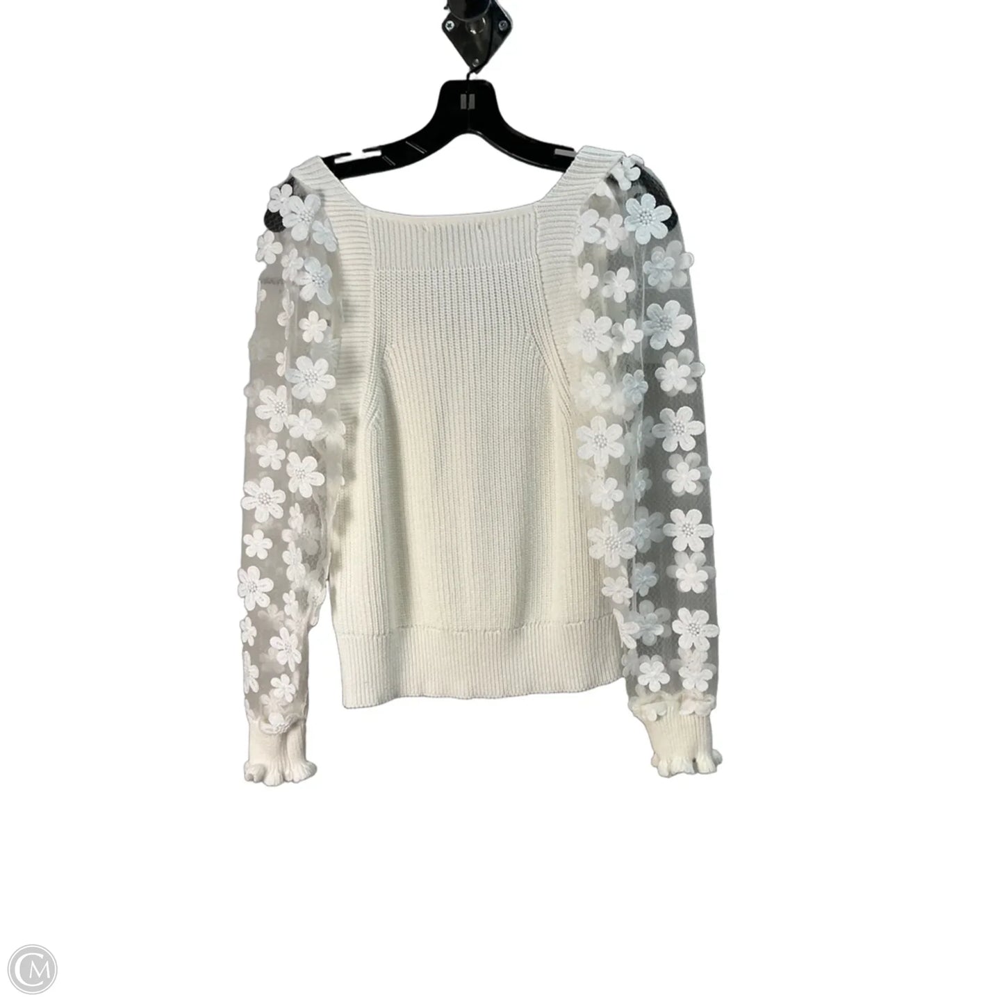 Top Long Sleeve By Industry In White, Size: S