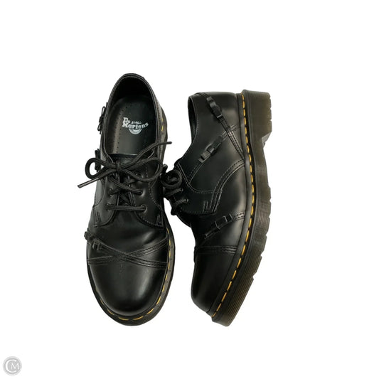 Shoes Flats By Dr Martens In Black, Size: 9