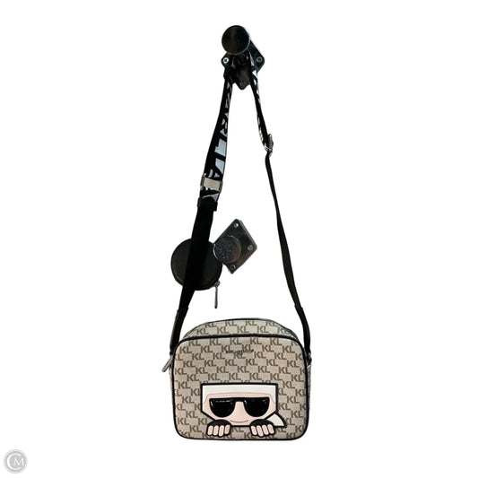 Crossbody Designer By Karl Lagerfeld, Size: Medium
