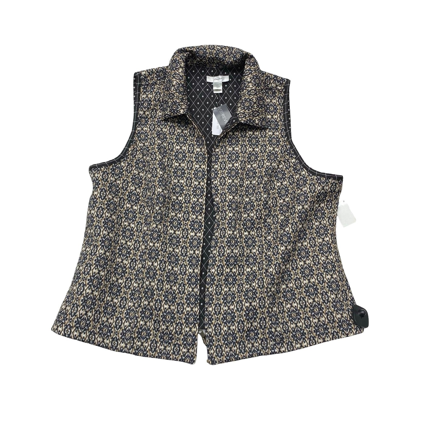 Vest Puffer & Quilted By Cj Banks In Multi, Size:1X
