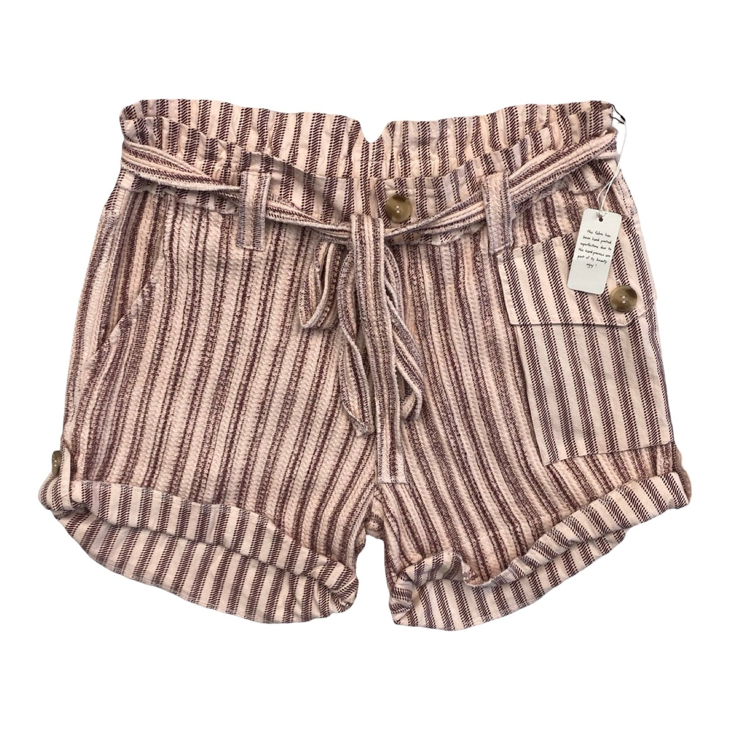 Shorts By Free People In Striped Pattern, Size:Xs