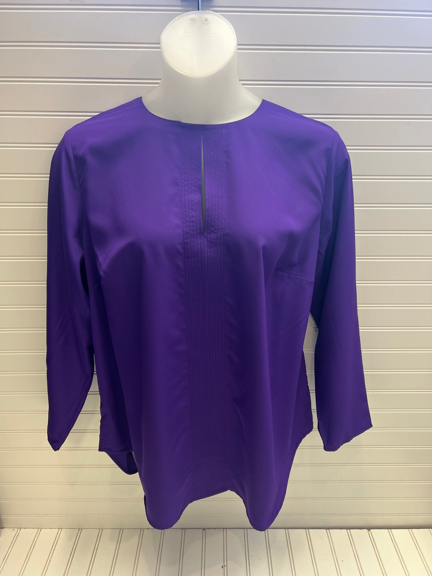 Top Long Sleeve Designer By Lauren By Ralph Lauren  Size: 2x