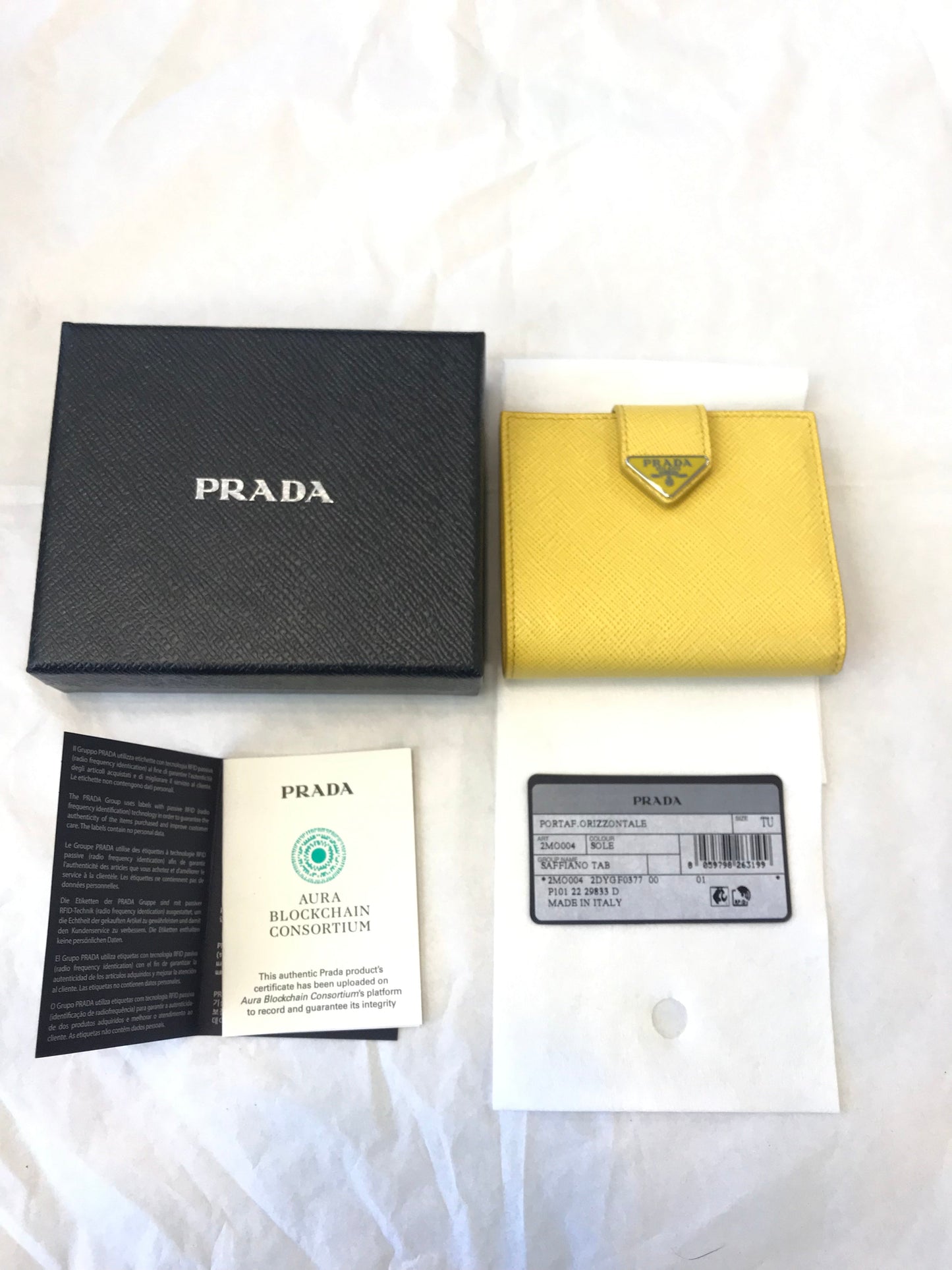 Wallet Luxury Designer By Prada  Size: Small