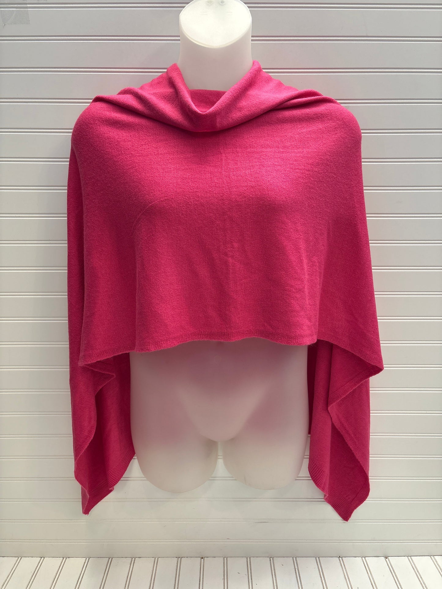 Poncho By G In Pink, Size: Onesize