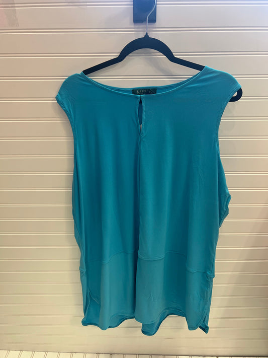 Top Sleeveless Designer By Lauren By Ralph Lauren  Size: 2x