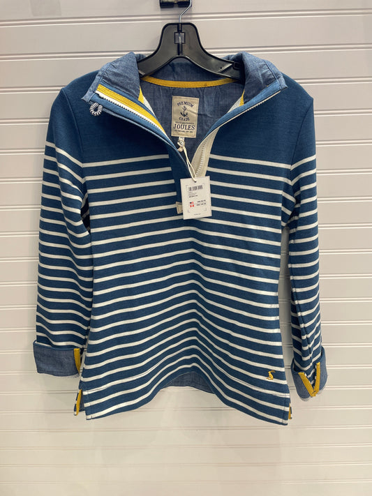 Blue & White Top Long Sleeve Joules, Size Xs