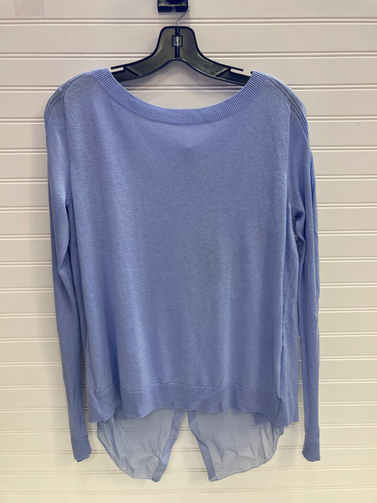 Blue Top Long Sleeve Halston Heritage, Size S