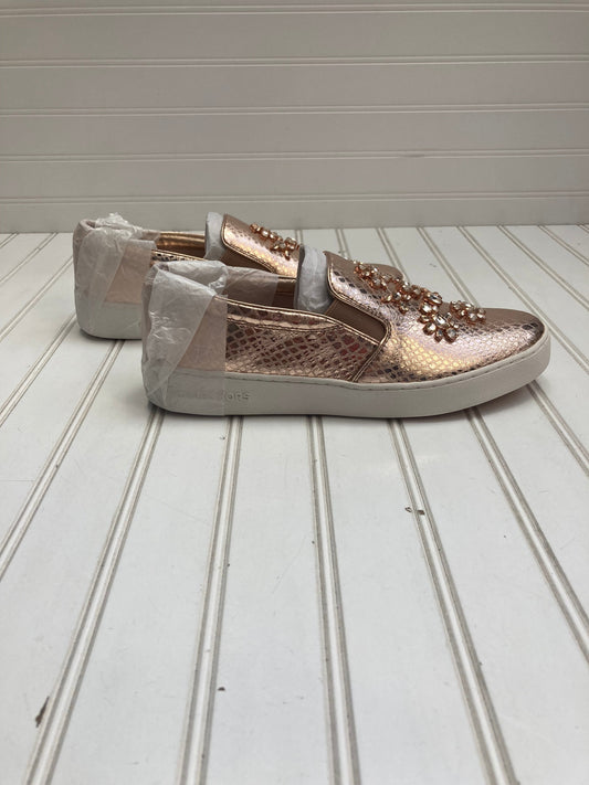 Rose Gold Shoes Sneakers Michael By Michael Kors, Size 9