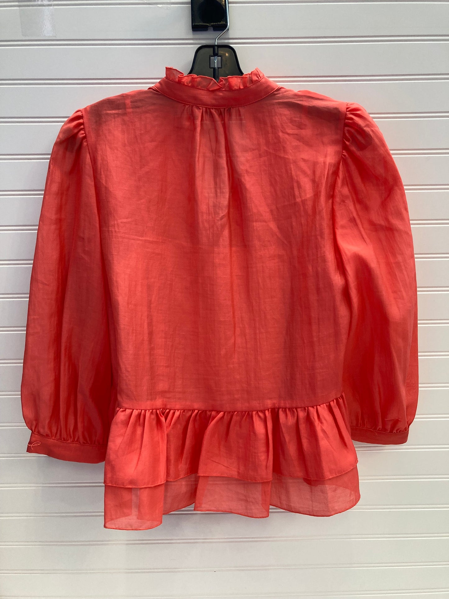 Red Top 2pc 3/4 Sleeve Karl Lagerfeld, Size Xs