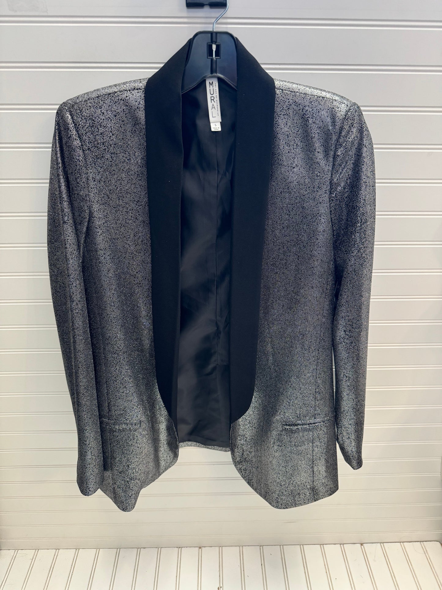 Black & Silver Blazer Mural, Size S