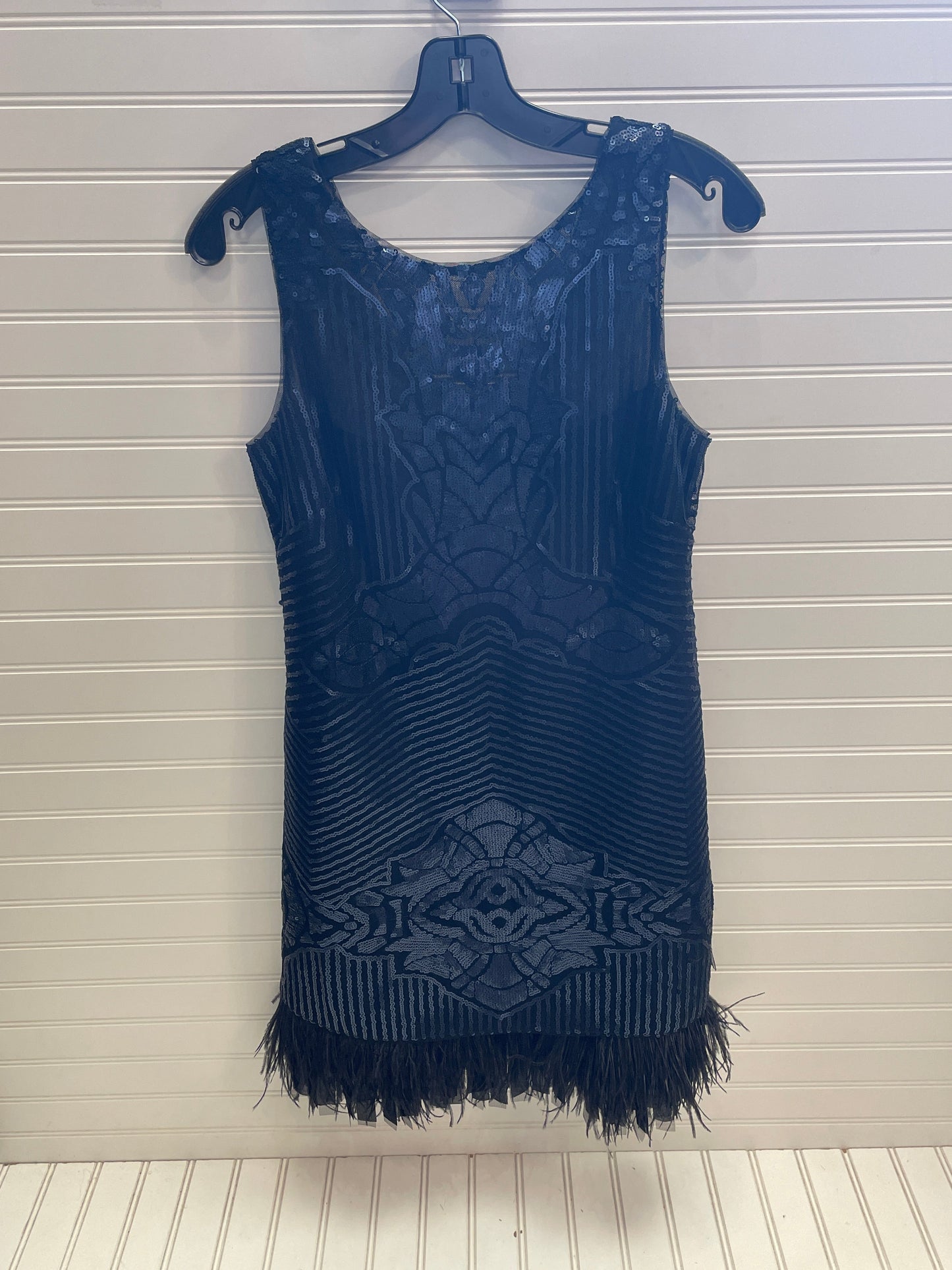 Black & Blue Dress Party Short Bcbgmaxazria, Size Xs