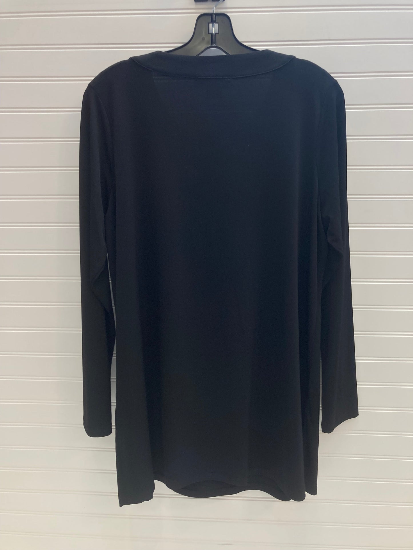 Black Tunic Long Sleeve Michael By Michael Kors, Size 1x