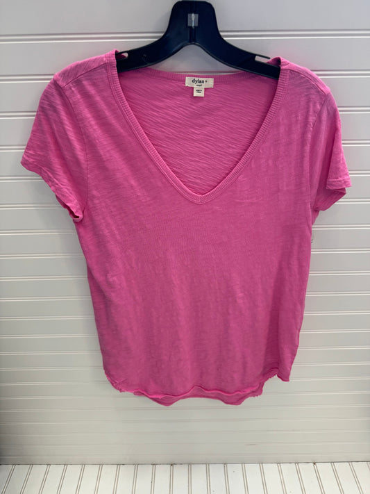 Top Short Sleeve Basic By Dylan In Pink, Size: S