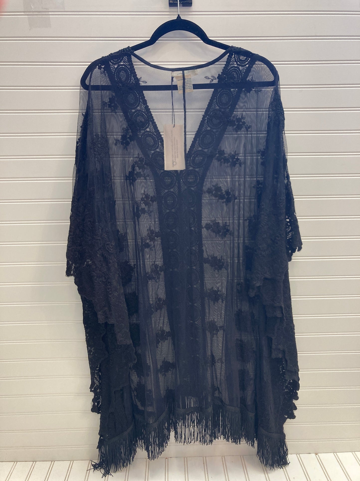 Swimwear Cover-up By Solitaire In Black, Size: L