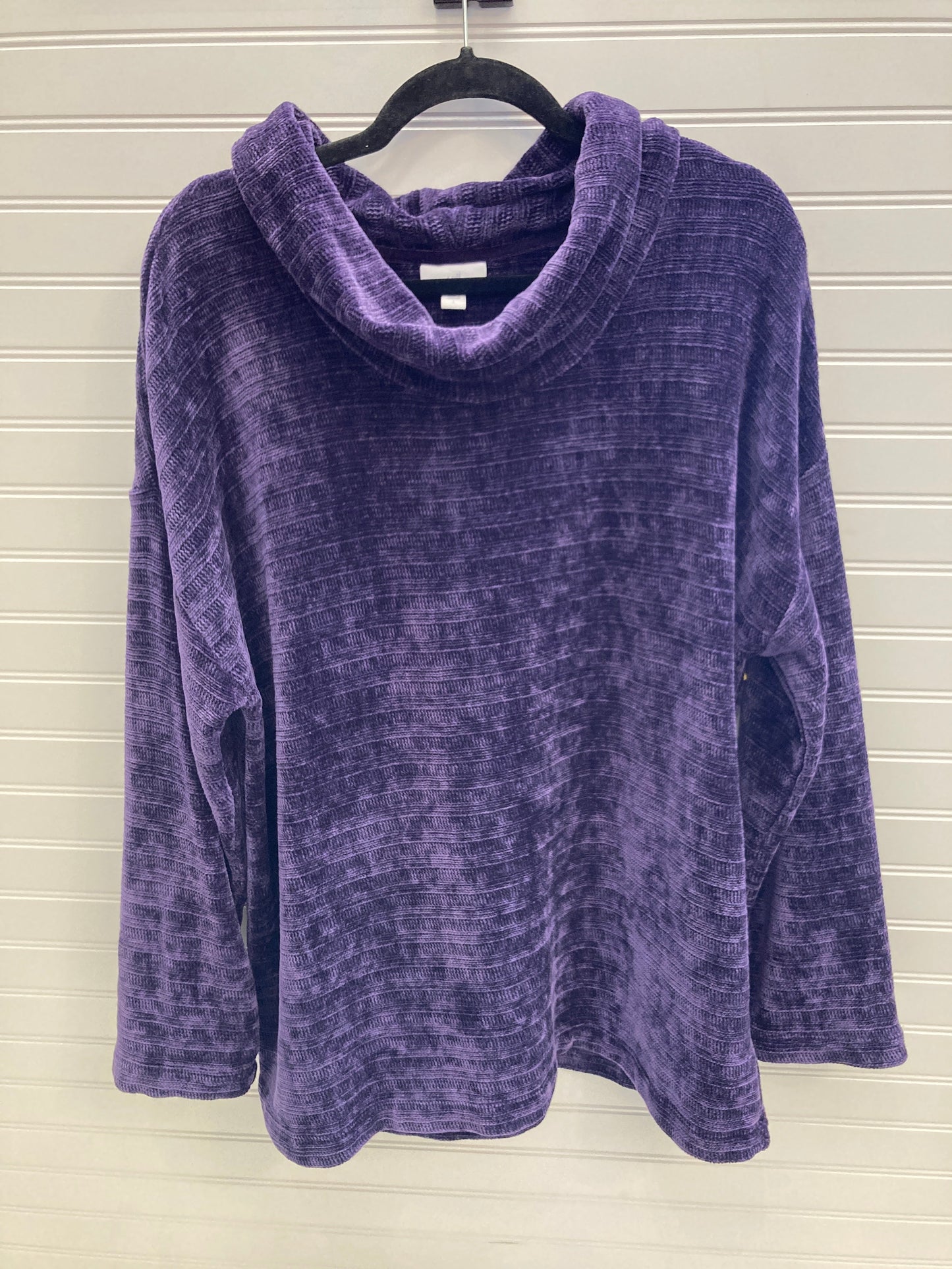 Sweater By J. Jill In Purple, Size: L