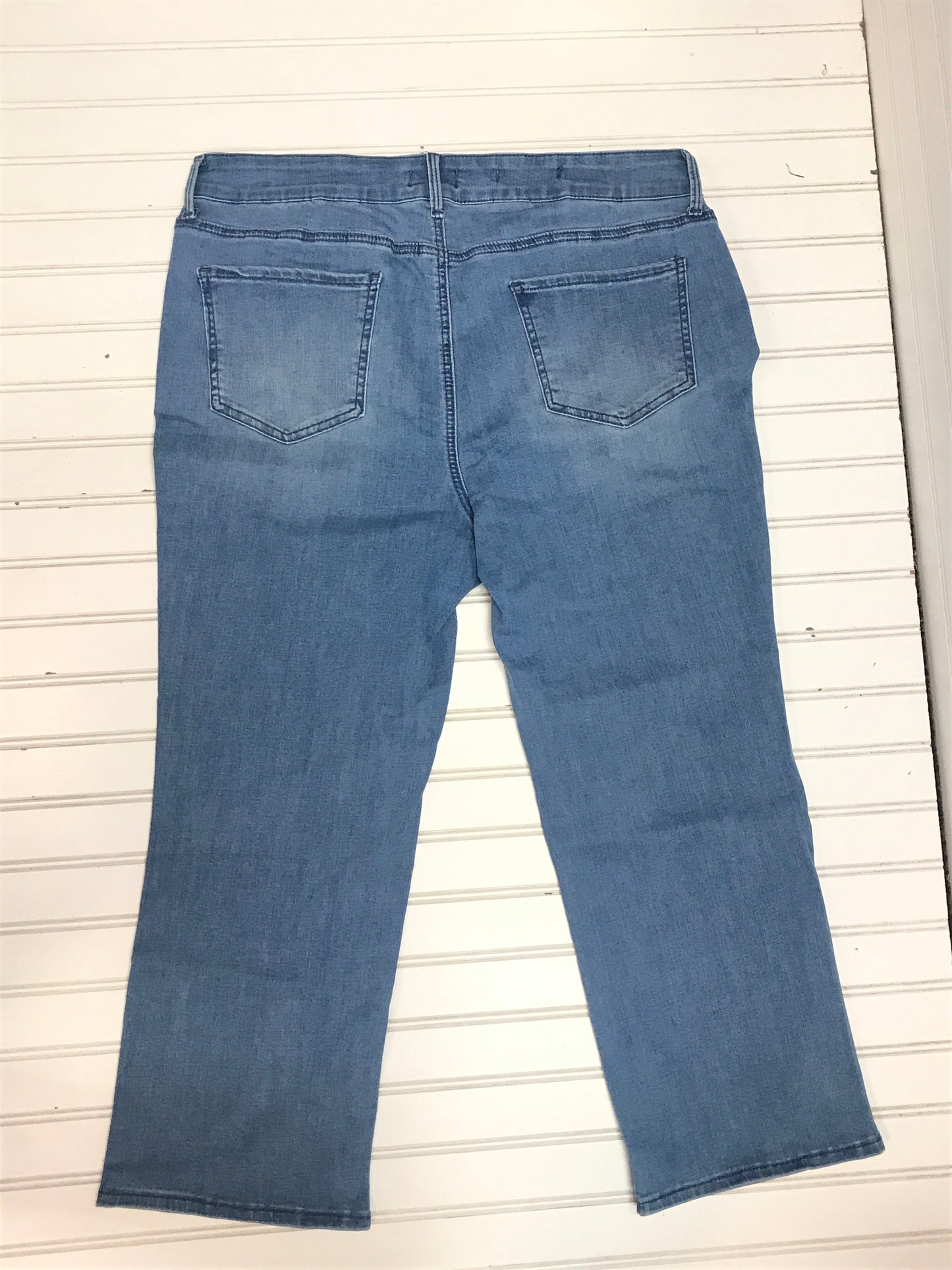 Jeans Boot Cut By Not Your Daughters Jeans In Blue, Size: 14