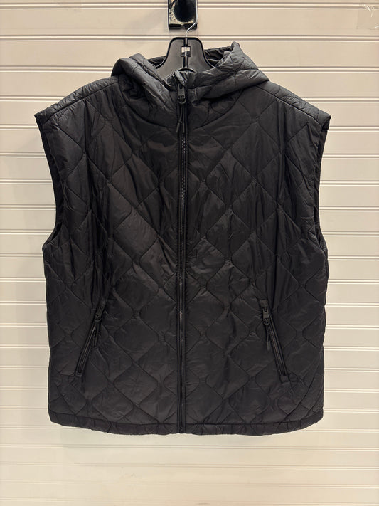 Vest Puffer & Quilted By Calvin Klein In Black, Size: M