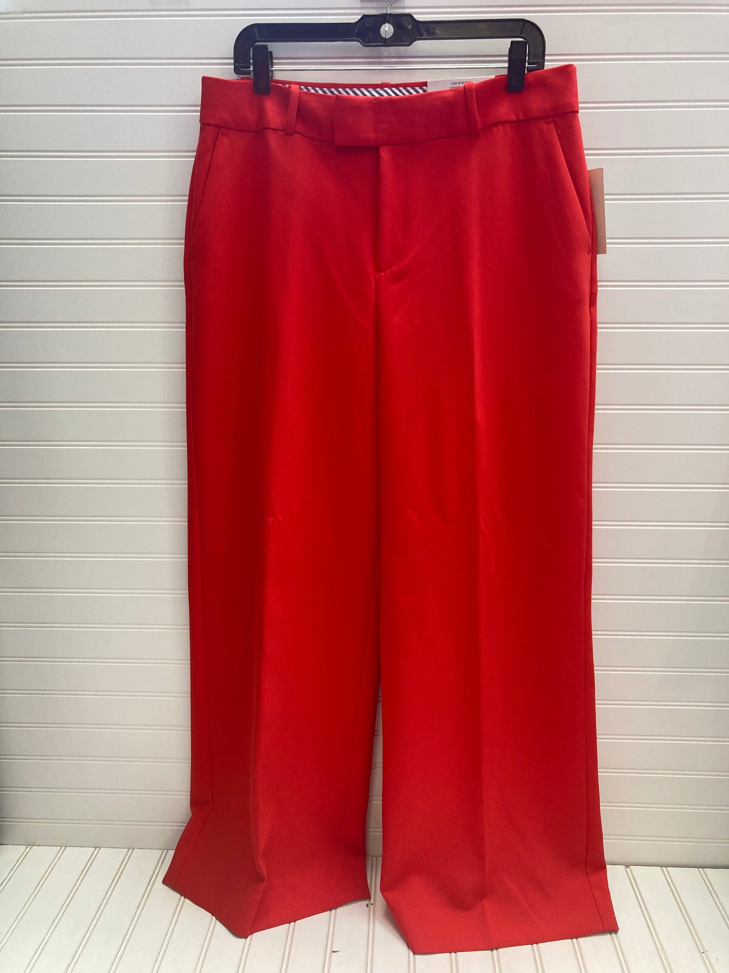 Red Pants Dress On 34th, Size 14