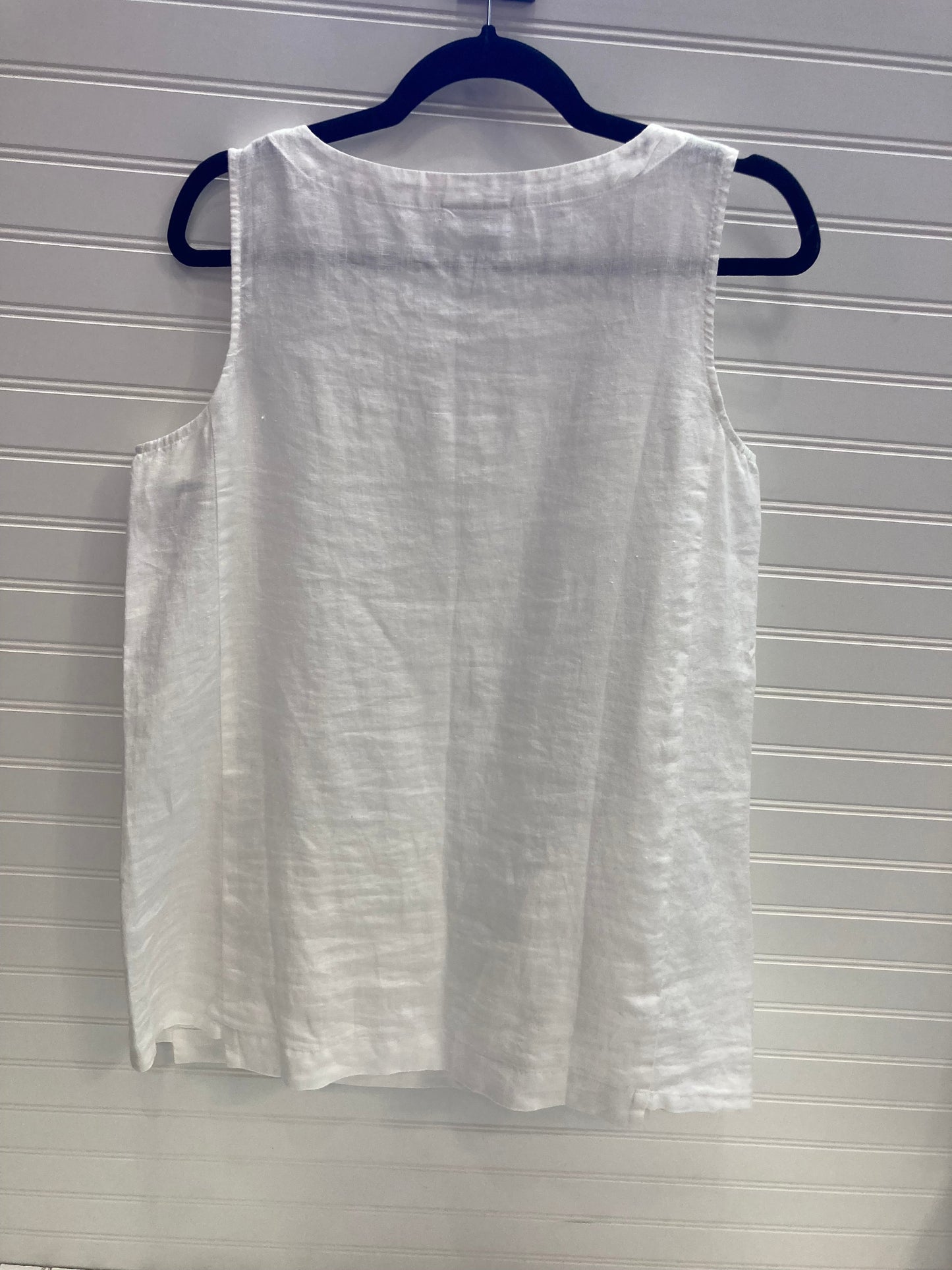 White Tunic Sleeveless J. Jill, Size S