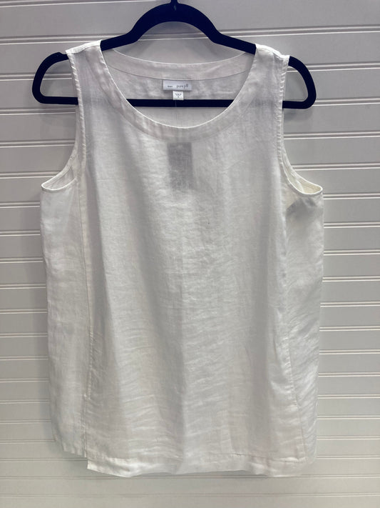 White Tunic Sleeveless J. Jill, Size S