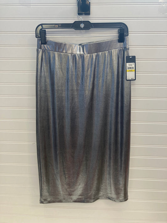 Silver Skirt Midi Rachel Roy, Size M