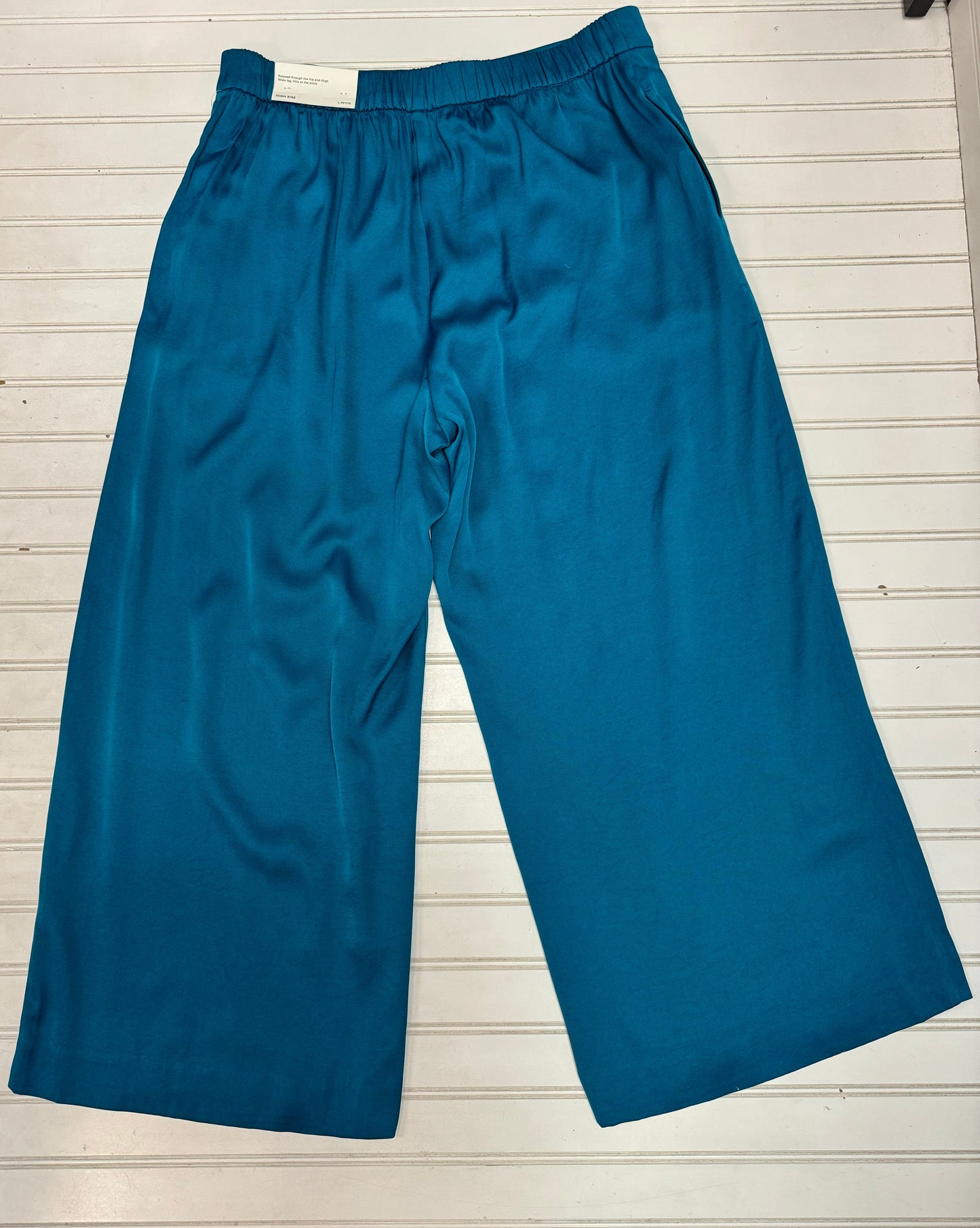 Blue Pants Wide Leg Ann Taylor, Size L