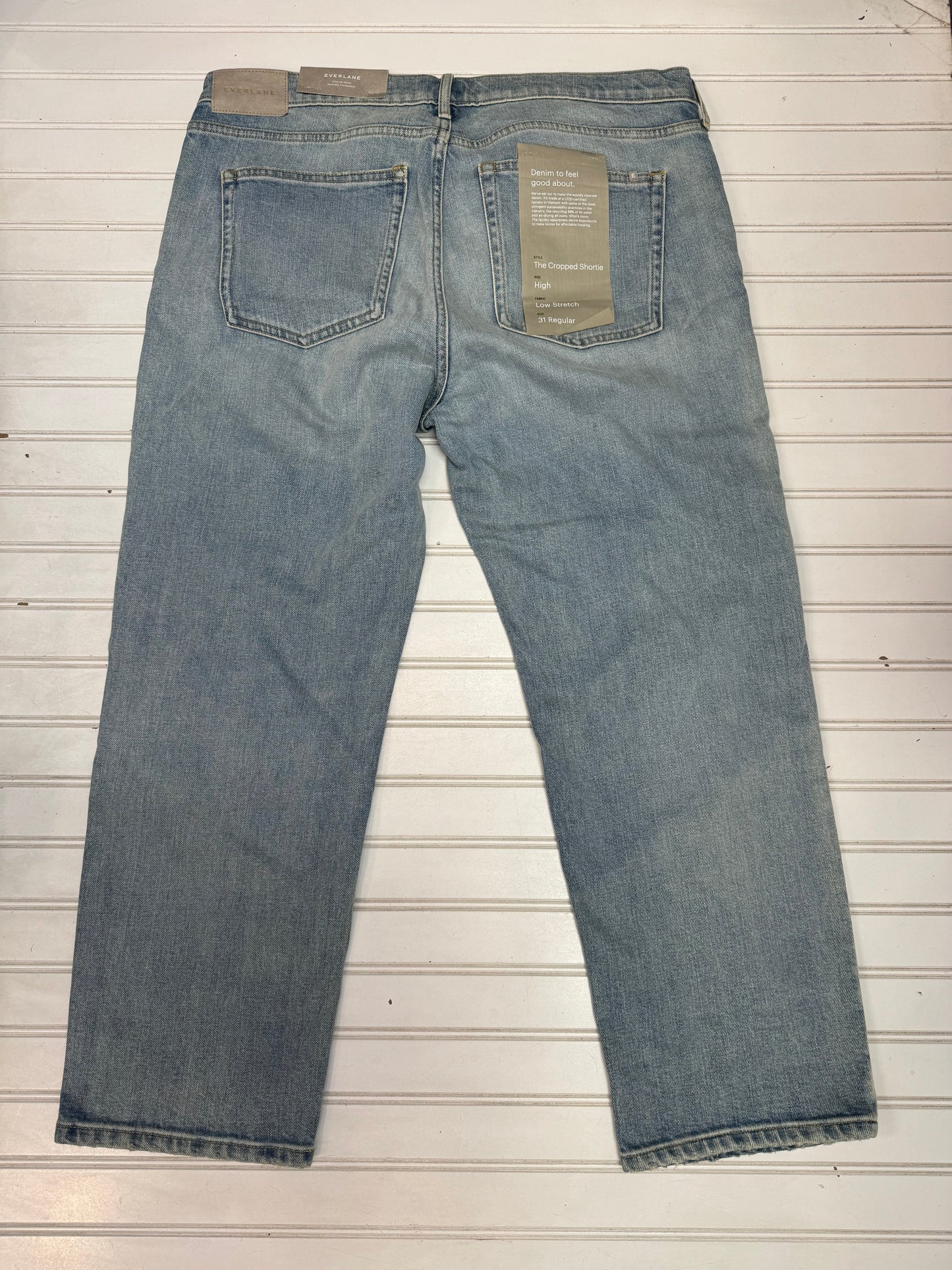 Blue Denim Jeans Cropped Everlane, Size 12