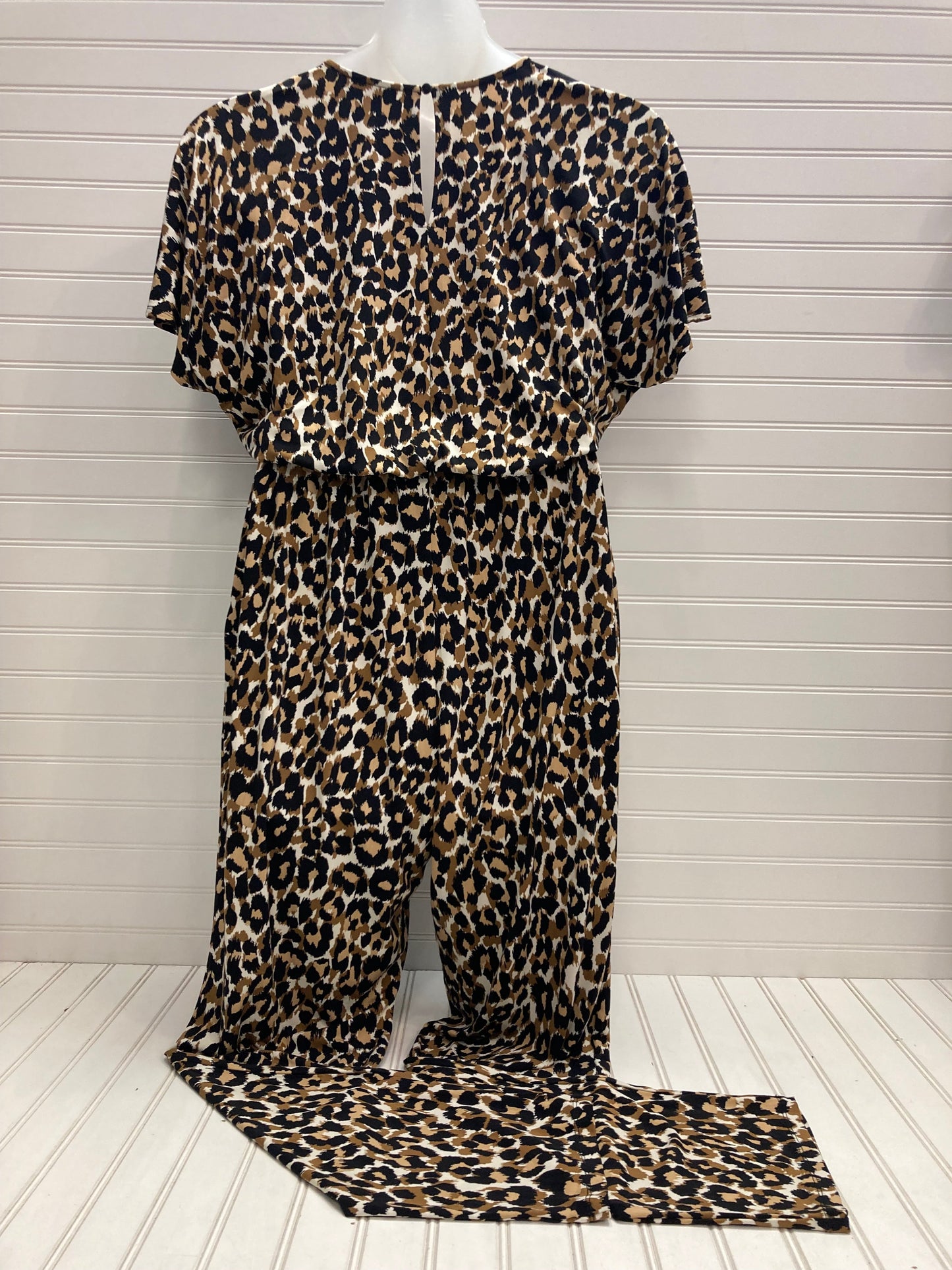 Black & Brown Jumpsuit Leota, Size M