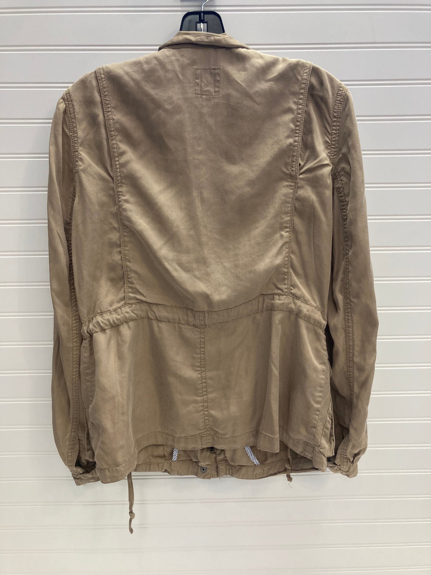 Jacket Utility By Gap In Tan, Size: Xs