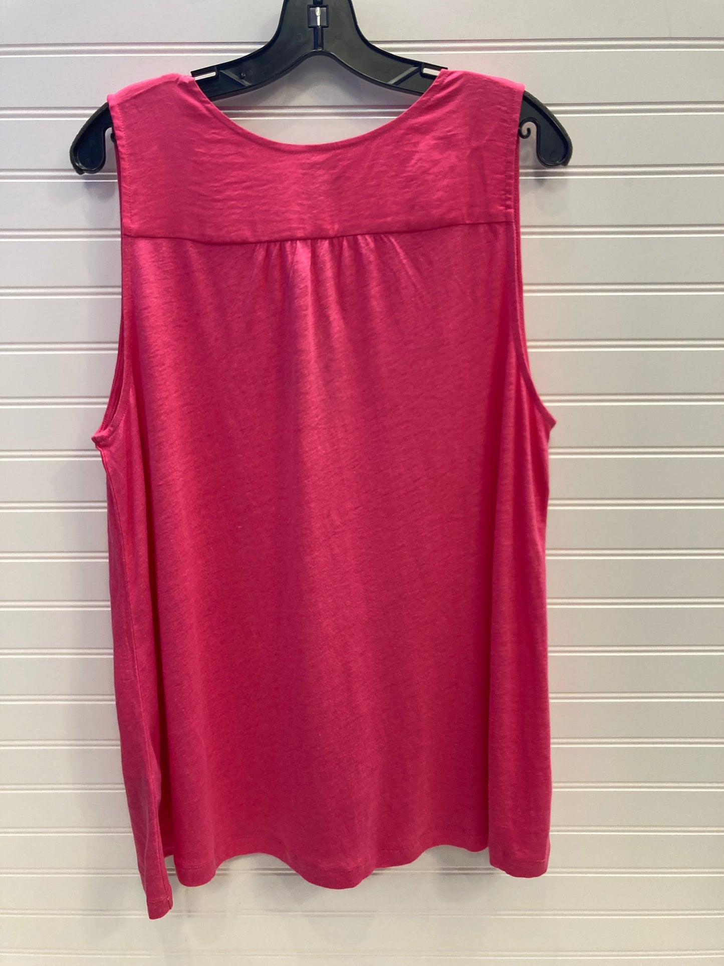 Top Sleeveless By Nic + Zoe In Pink, Size: Xl