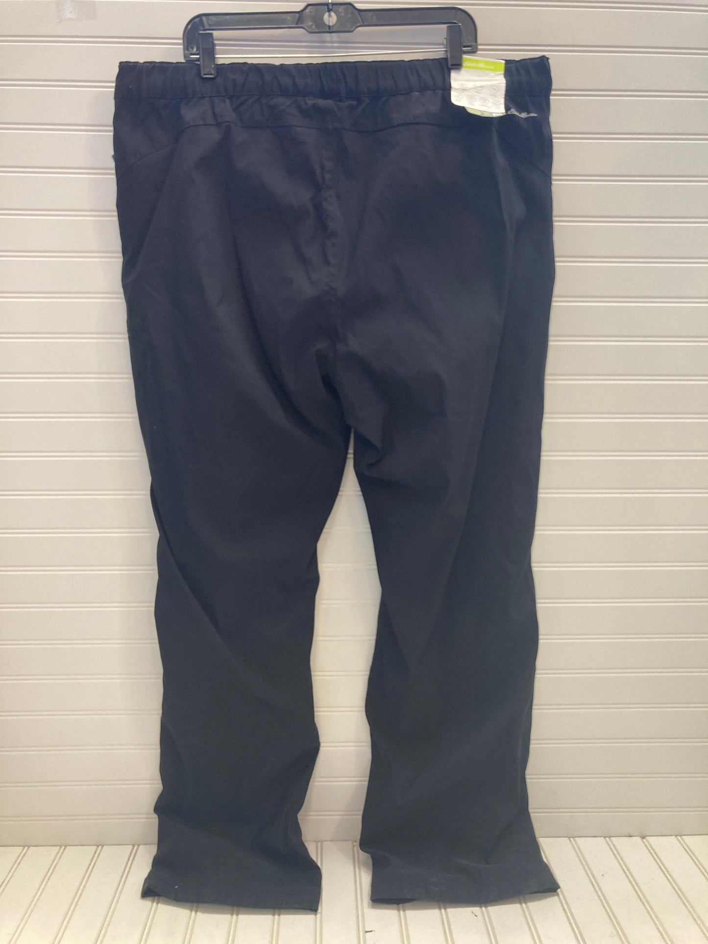 Athletic Pants By Eddie Bauer In Black, Size: 2x