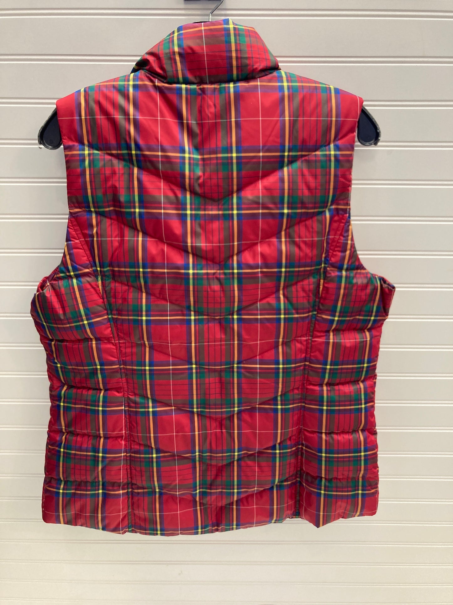 Vest Puffer & Quilted By Lands End In Multi-colored, Size: M