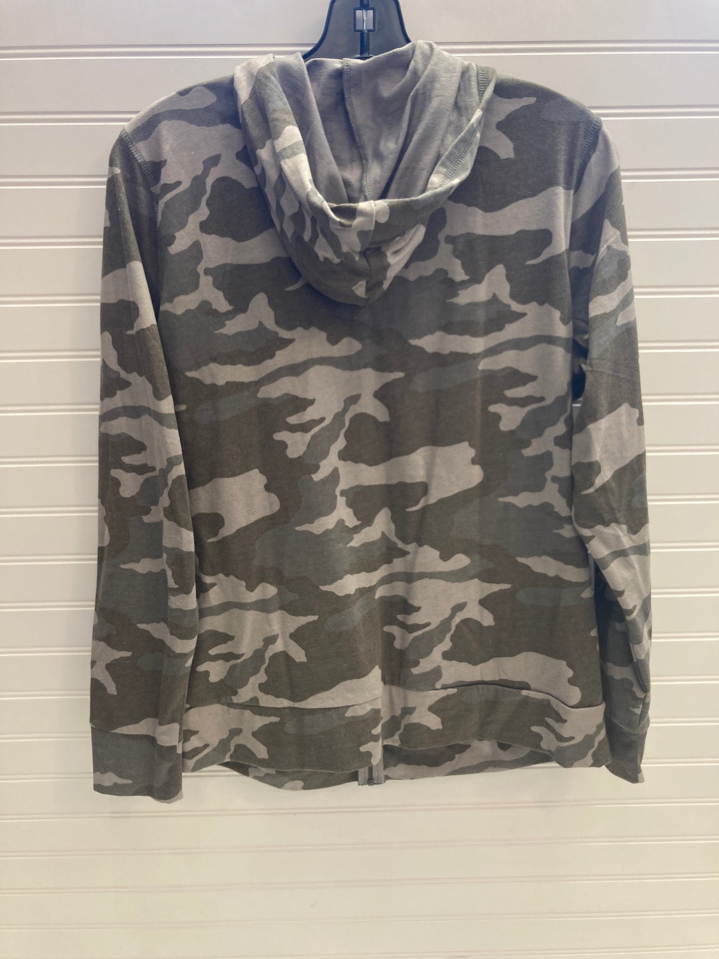 Sweatshirt Hoodie By Sonoma In Camouflage Print, Size: L