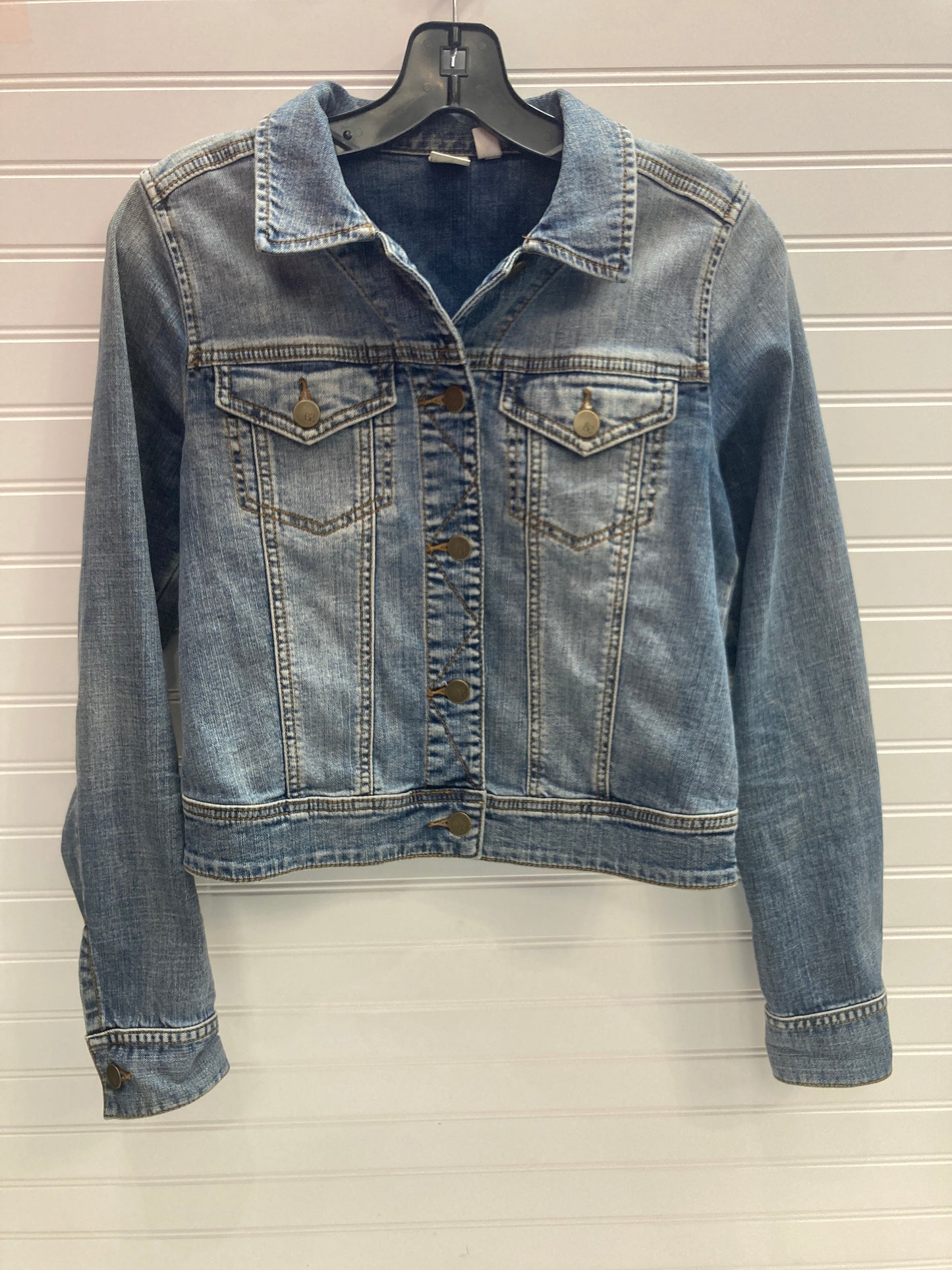 Jacket Denim By Bp In Blue Denim, Size: S