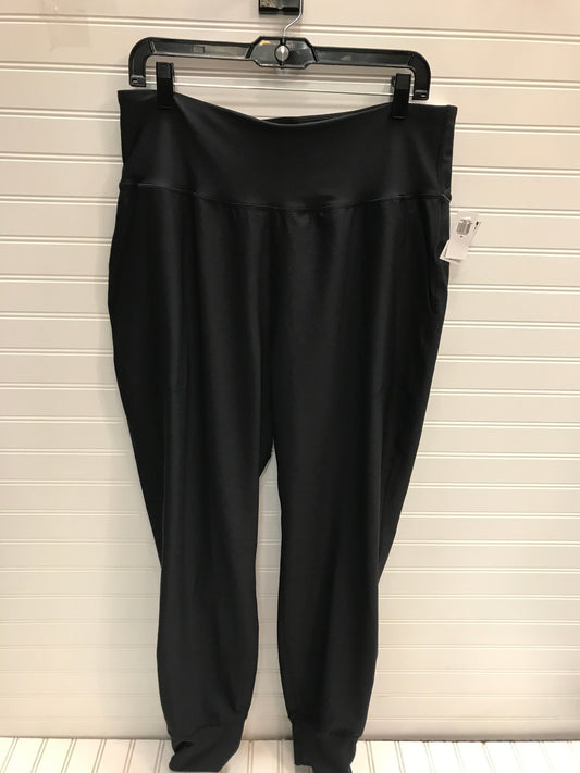 Athletic Pants By Old Navy In Black, Size: Xl