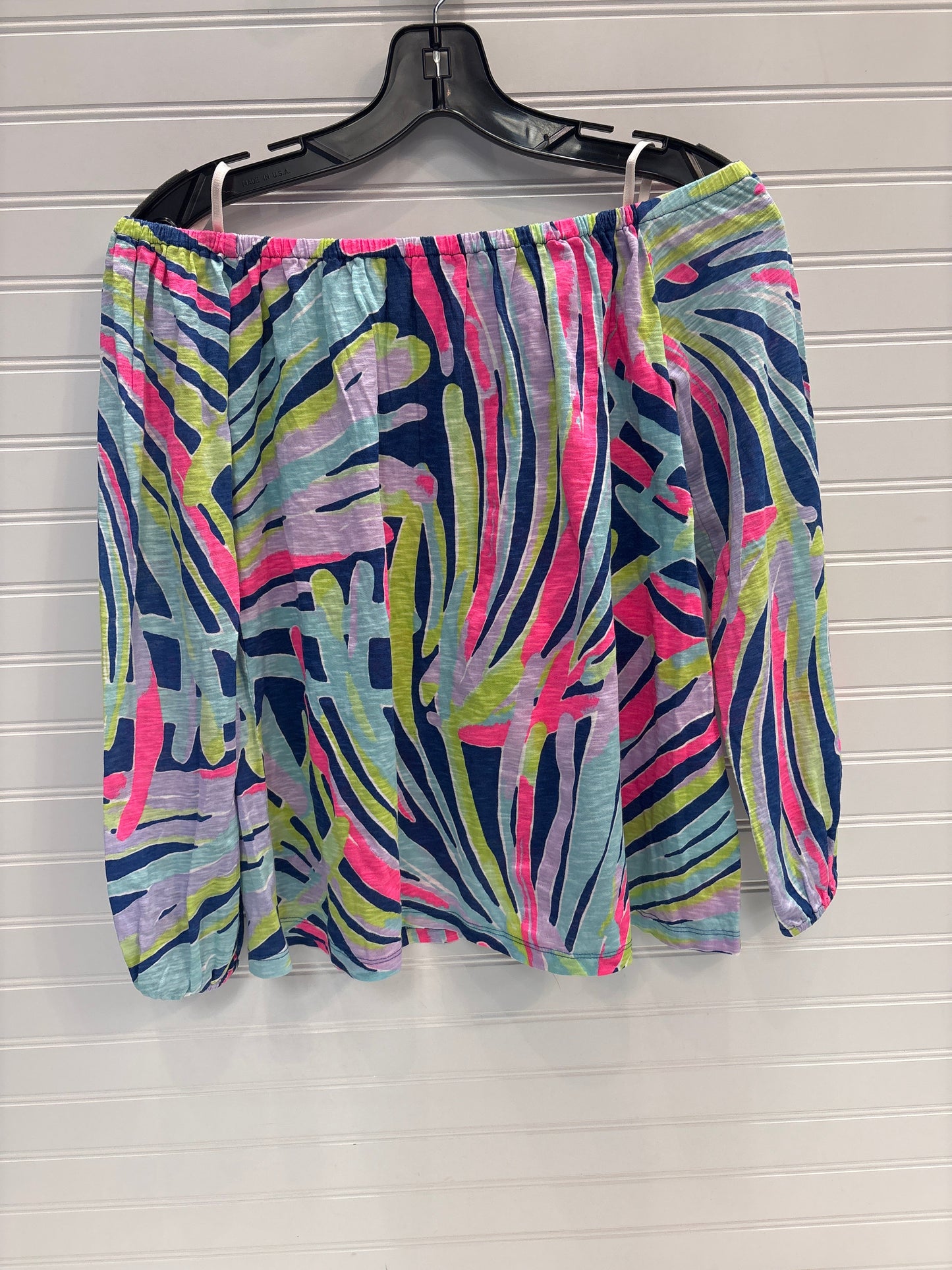 Top Long Sleeve Designer By Lilly Pulitzer In Multi-colored, Size: Xs