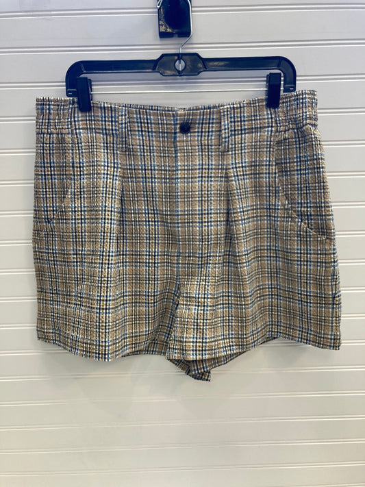 Shorts By Madewell In Plaid Pattern, Size: 14