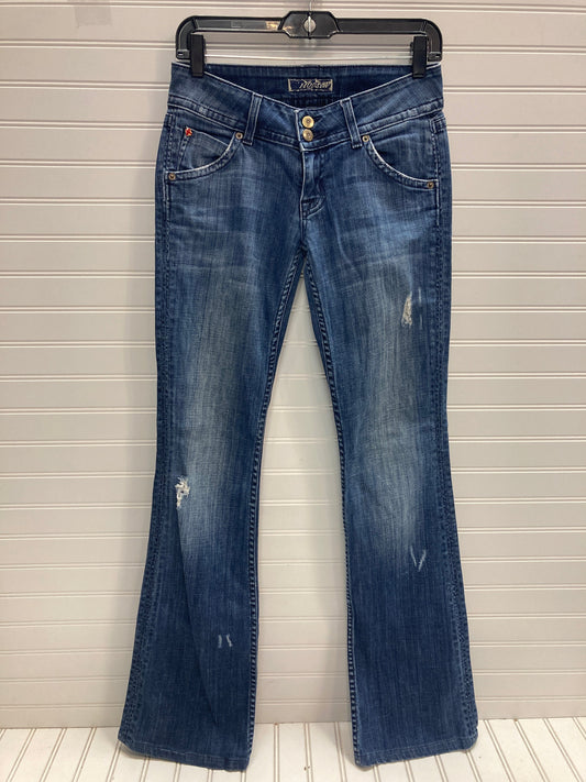 Jeans Boot Cut By Hudson In Blue Denim, Size: 2