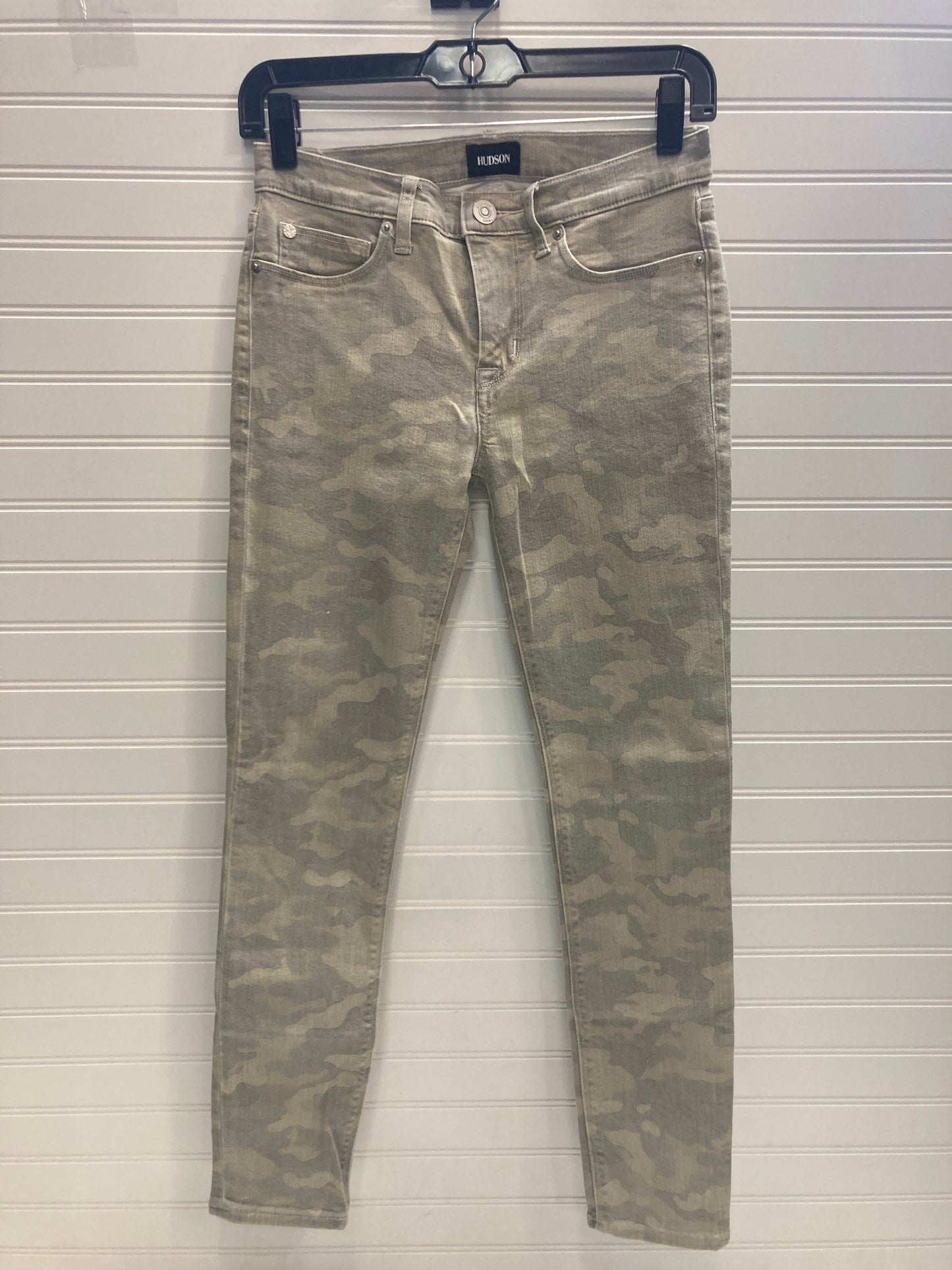 Jeans Skinny By Hudson In Camouflage Print, Size: 2