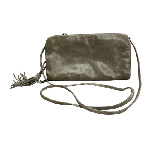 Crossbody Leather By Hobo Intl In Grey, Size:Medium